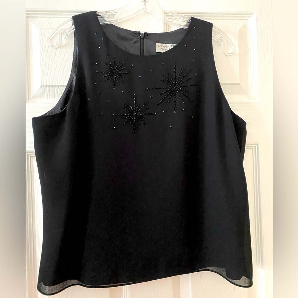 Adrianna Papell Sequins Shell